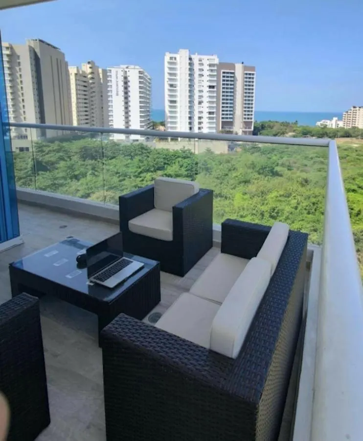 Nuevo con vista al mar Apartamento Santa Marta